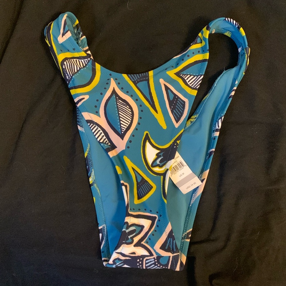 Aerie High Leg Cheeky Swim Bottom